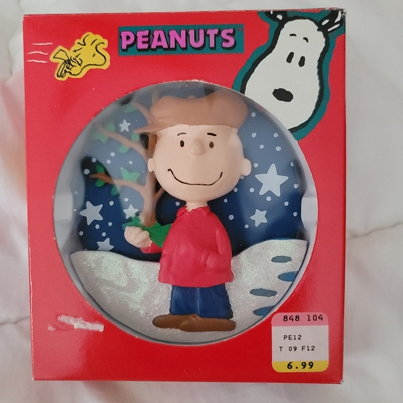 NIB Vintage Charlie Brown 3D Ornament in Original Box Kurt Adler - Picture 3 of 7